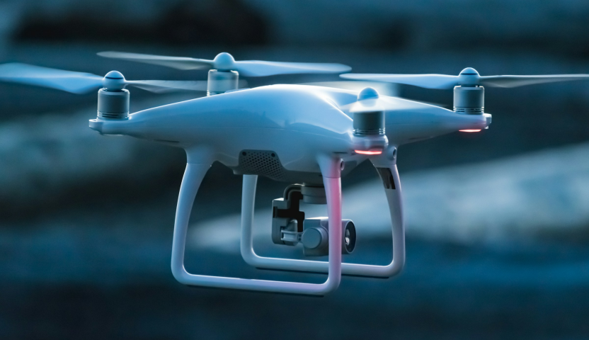 Auralis drone in flight
