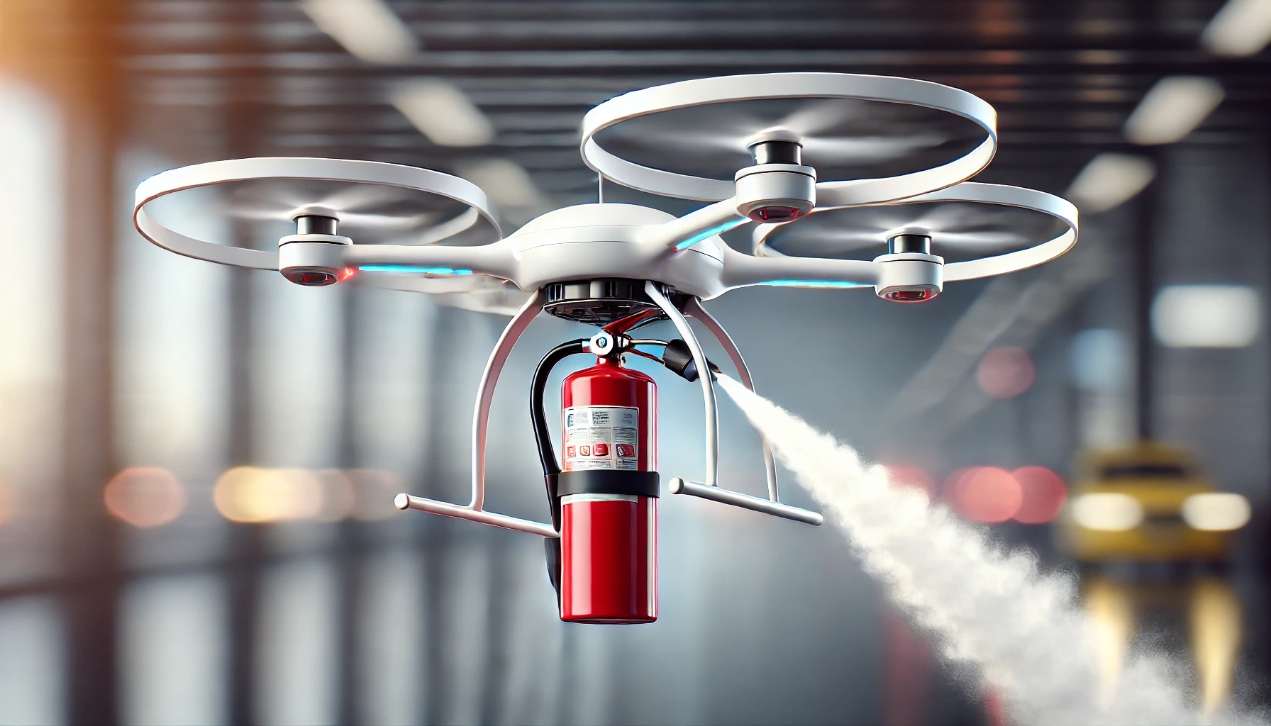 Auralis Fire Extinguisher Drone